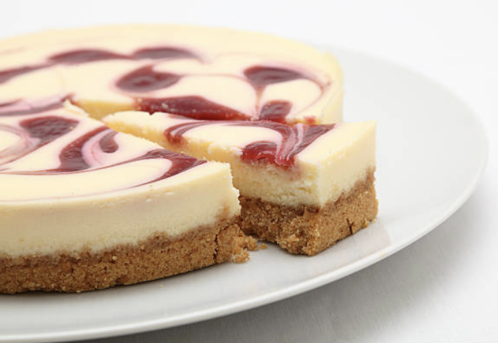 Vegan Raspberry Cheesecake Dessert